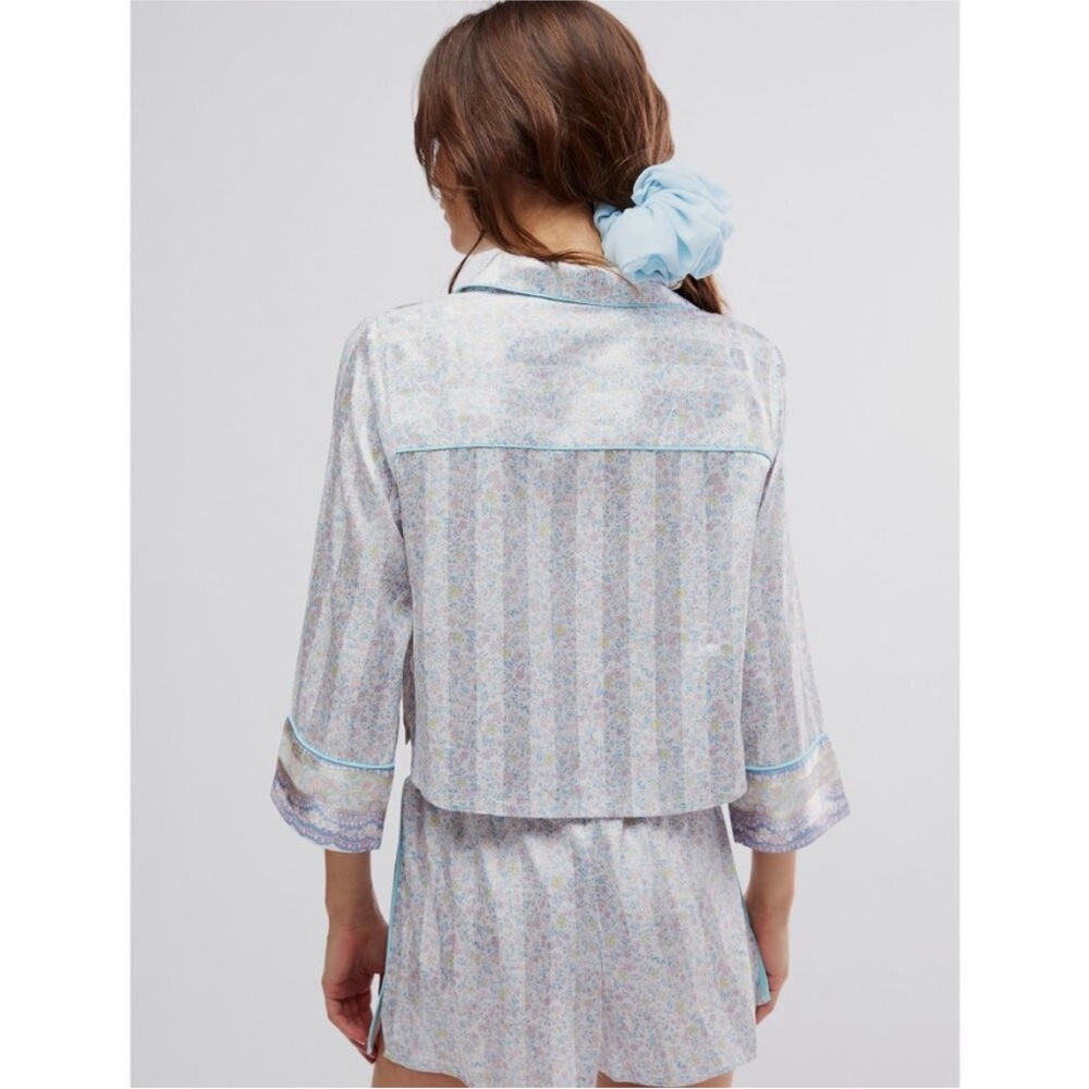 NWT Free People Floral Button-Up Pajama set XL - Picture 4 of 9